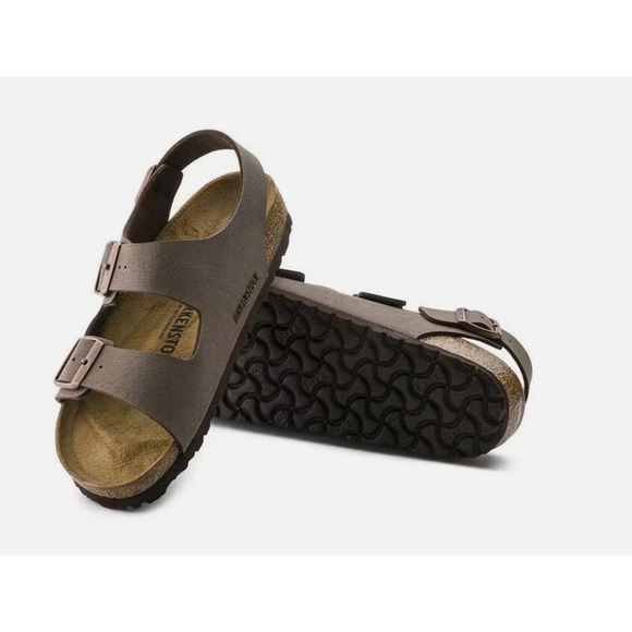 Birkenstock Milano Mocha Birkibuc Unisex Slingback Sandals EU 42=US Men 9-9.5 main image 5